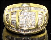 18kt Gold Incredible 2.75 ct VS Diamond Ring