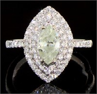 14kt Gold 1.50 ct Marquise Cut Diamond Ring