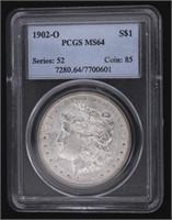 1902 New Orleans MS64 Morgan Silver Dollar