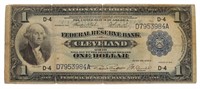 Series 1918 Cleveland Large National Currency Note