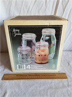 Spring Garden Decorated Canning Jars