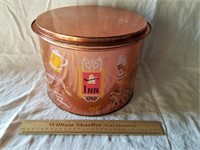 Vintage Copper Tin