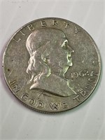 1962-D Franklin Half Dollar