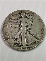 1946 Walking Liberty Half