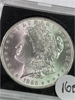 1885-O Morgan Silver Dollar MS63/64