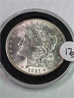 1921 Morgan Silver Dolalr MS 63/64