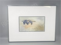 watercolor - "Geese" - K. Mumby
