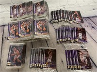 Assorted Lot of Utah Jazz Single Trading Cards