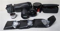 Box Lot of Assorted Camera Supplies & Accessories