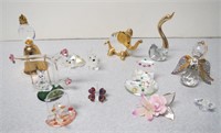 Lot of Assorted Glass Figurines