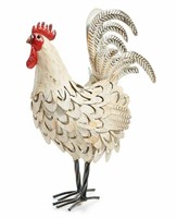 Martha Stewart La Dolce Vita 16" Iron Rooster Decr