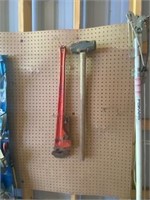 36" Rigid pipe wrench