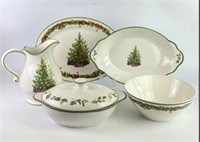 Radko "Holiday Celebrations" Serving Pieces