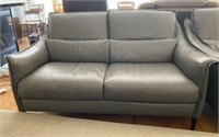 Natuzzi Editions "Alfredo" Leather Loveseat