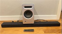 Vizio Sound Bar with Subwoofer & Remote