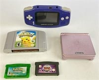 Game Boy Advance, Game Boy Advance SP & Games