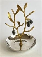 Michael Aram Olive Branch Gold Ring Holder