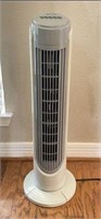 Feature Comforts Oscillating Tower Fan