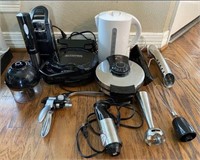 Kitchen Appliances Including Oster, Cuisinart,