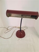 Vintage red desk lamp