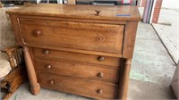 Antique Dresser/Chest 4-drawer, top drawer handle