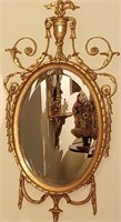 Gold Gilt mirror by Decorative Arts