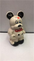 Turnabout Mickey and Minnie Cookie Jar Vintage c