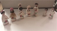 8 pc set.  Made in Mexico.  Nativity (?)