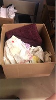 Lot of Blankets, Napkins, and other cloths
