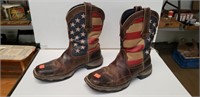 American Flag Cowboy Boots (Womens Size 9)