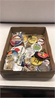 Lapel Pins and Buttons Assortment