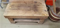 Wood Bench 17 x 30 x 15 1/2