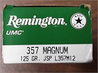 357 MAGNUM REMINGTON  UMC 125 GR. JSP