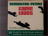 12 GA. REMINGTON-PETERS GAME LOAD COLLECTIABLE BOX