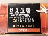 12 GA. 3IN. STEEL ULTRA SHOK  WATERFOWL SHELLS