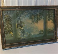 Large maxfield Parrish print