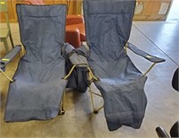 2 CAMP CHAIRS-RECLINERS