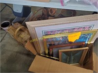 Baskets, Pictures and Frames, Small Cooler
