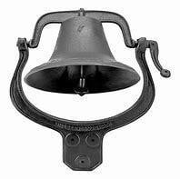 VALLEY CAST IRON BELL W-16.75", H-8" INCLUDES