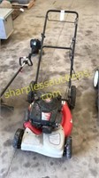 Huskee push mower gas