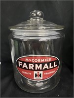 Farmall "Quality Tractors" Peanut Jar