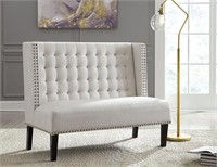 Ashley A3000116 Tufted Wingback Accent Bench