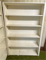 62" Tall Painted Bookcase