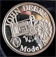 1oz. John Deere Model A Medallion