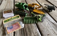 Lot of John Deere Farm Toys