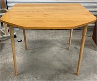 36" x 36" Oak Top Table