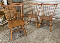 4 Maple Dinette Chairs