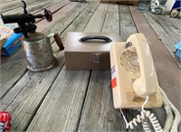 Cash Box, Telephone & Torch