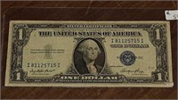 US $1.00 NOTE I811257151 SERIES 1935 E