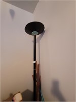 Black floor lamp